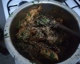 A picture of step 9 of Chicken dry fry.
