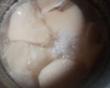 A picture of step 1 of Yam in egg.