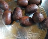 A picture of step 8 of Milk Powder Kala Jamun.