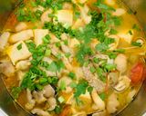 Hình bước làm 7 của món Canh cá mú nấm