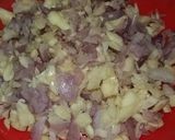 Hình bước làm 2 của món Mì xào hải sản