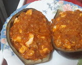 Foto del paso 6 de la receta: Berenjena rellena de lubina