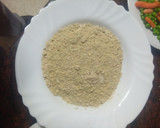 Foto del paso 1 de la receta: Solomillo con zanahoria, guisantes y papas fritas al ajillo
