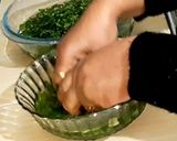 A picture of step 2 of Methi thepla.