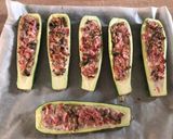 Töltött cukkinicsónak recept fázis 4 fotója