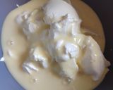 Medovik torta málnával recept fázis 7 fotója