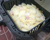 Foto del paso 4 de la receta: Tortilla de papas en freidora de aire (a mi pinta)