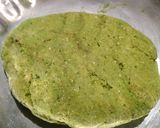A picture of step 4 of Spinach Puri.