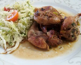 Foto del paso 4 de la receta: Conejo al ajillo muy sencillo