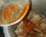 A picture of step 3 of Beef nihaari.