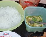 Foto langkah ke 3 dari resep Tahu isi telur bihun pedas.