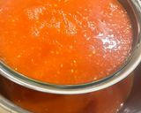 Paradicsomlé télire natúran recept fázis 5 fotója