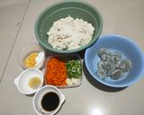 Foto langkah ke 7 dari resep Egg Roll Tahu Udang.