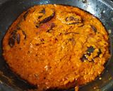 A picture of step 9 of Hyderabadi Baghare Baingan.