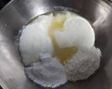 Strawberry semolina tea time cake recipe step 2 photo