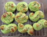 Foto langkah ke 4 dari resep Roti Manis Pandan.