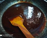 A picture of step 3 of Samak Rice Chikki.