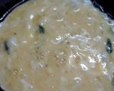 A picture of step 3 of Spinach cheese omellete.