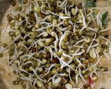 A picture of step 3 of Veggie Mini Chillas With Mixed Bran Flour.