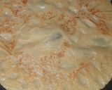 A picture of step 2 of Pancake with scrambled egg.