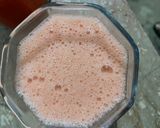 A picture of step 4 of Strawberry orange twister.