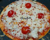 A picture of step 3 of Margherita Pizza.