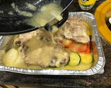 Foto del paso 8 de la receta: Pollo al horno con verduras
