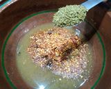 A picture of step 3 of Imli or khajoor ki chutney.