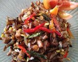 Foto langkah ke 7 dari resep Oseng tempe usus teri-yaki #WeekendChallenge.