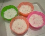 Foto langkah ke 3 dari resep Putu ayu merah putih.