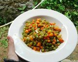 Foto langkah ke 5 dari resep Buncis Tumis dengan Wortel.