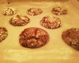 Foto del paso 9 de la receta: Galletas cuarteadas de chocolate