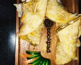 A picture of step 9 of Chicken Malai Boti Roll Paratha.