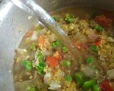 A picture of step 9 of Broken Wheat - Dalia -Veggies Khichadi.