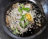 A picture of step 4 of Foxtail Millet Handvo (Gujarati style Millet-Lentil Cake).