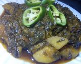 A picture of step 3 of 🍀🍀🍀🌶METHI ALOO🌶🍀🍀🍀.