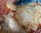 A picture of step 2 of Fried yam with sauce.