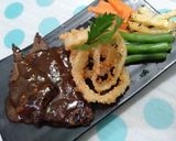 Foto langkah ke 6 dari resep Steak beef with union ring ala rumahan termudah dan enak bgt 👍.
