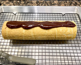 Foto del paso 9 de la receta: Brazo de gitano relleno con queso mascarpone y Nutella