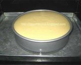 Foto langkah ke 6 dari resep Cheddar Cheesecake super yummy, lumer + ngejuu banget.