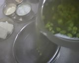 A picture of step 1 of Tiranga Sabzi-Green Chana Paneer Sabzi(Kathiawadi style).