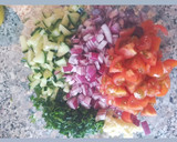 Foto del paso 5 de la receta: Arepa con sardina y pico de gallo