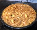 Foto del paso 4 de la receta Fideuá con sepia y gambas