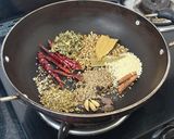 A picture of step 2 of Kadai Paneer Masala.