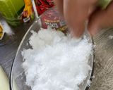 Gambar langkah 3 resipi ABC (Air Batu Campur) / Ais Kacang.