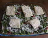 Foto del paso 3 de la receta: Gratinado primaveral de cardo, espárragos y guisantes