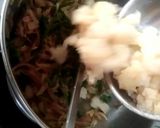 A picture of step 14 of South Indian Thali.