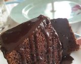 Foto langkah ke 7 dari resep Chocolate Chiffon with chocolate ganache.