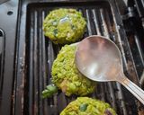 A picture of step 6 of Grill Green Peas Tikki.