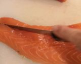 Une image de l'étape 1 de Crispy rice with spicy salmon.